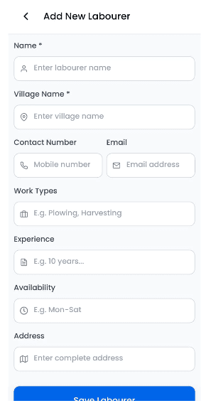 Add New Labourer